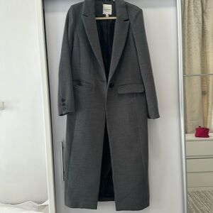 Long coat,grey , good condition, size S